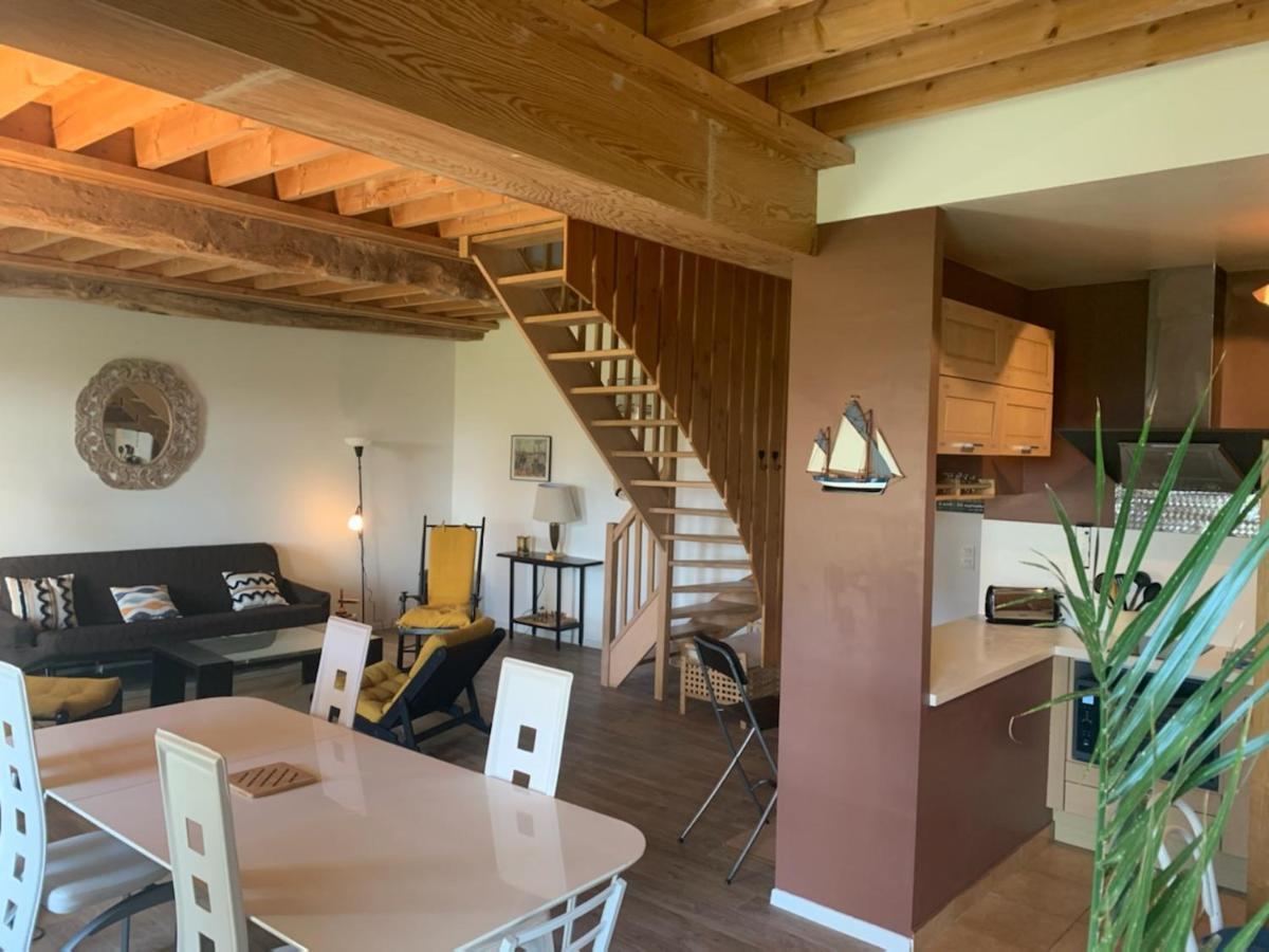 Nid De Pie Grand Duplex Lumineux Cadre Verdoyant Calme A 5 Mn De La Mer Pres Port En Bessin, Bayeux, Omaha Beach, Commes Екстериор снимка